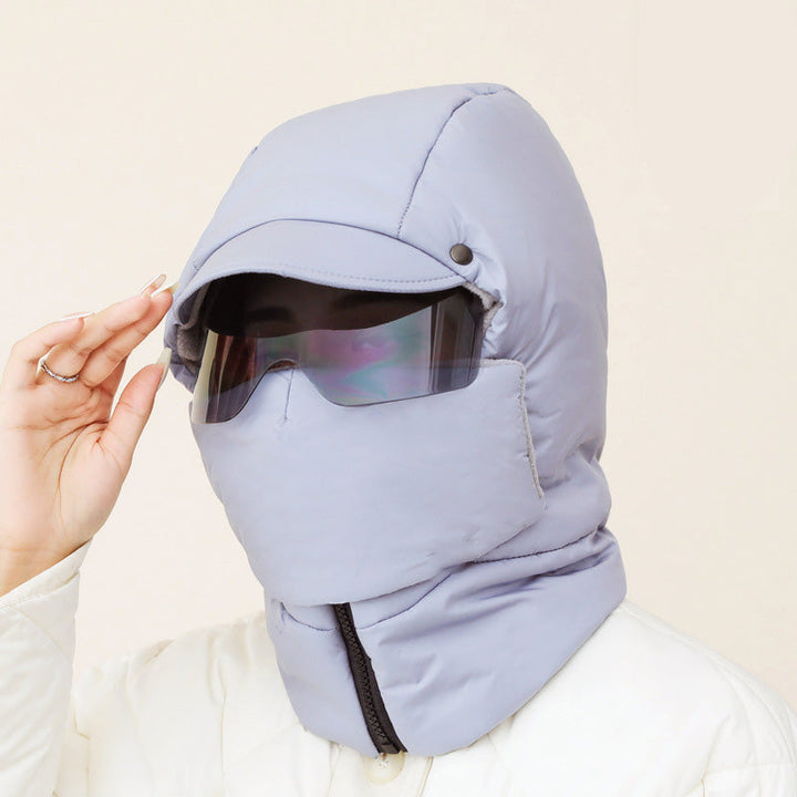 Full Face Protection Mask for Outdoors with Removable Glasses | Ideal for Winter