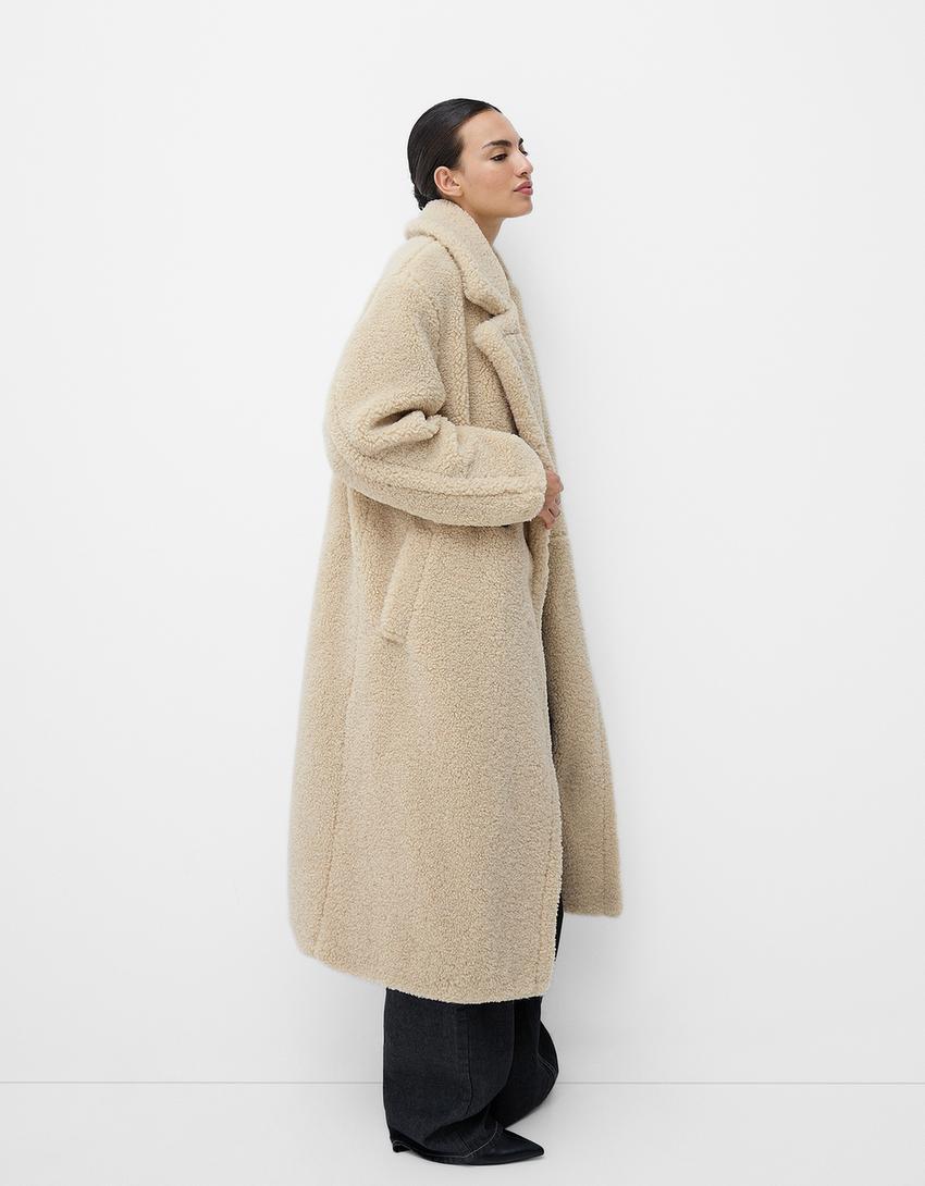 Wendy | Long Plush Coat with Warm Lining for Women