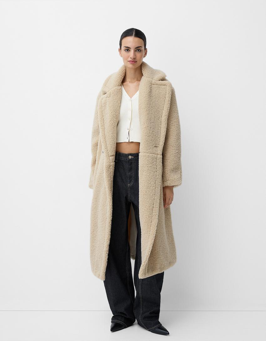 Wendy | Long Plush Coat with Warm Lining for Women