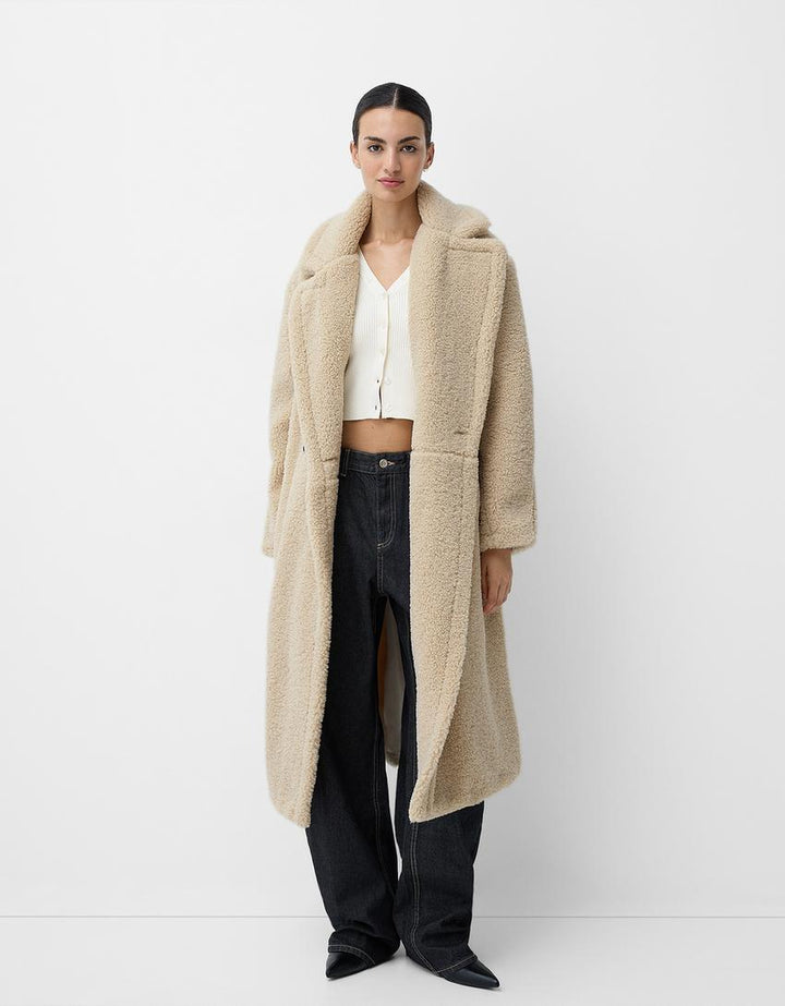 Wendy | Long Plush Coat with Warm Lining for Women