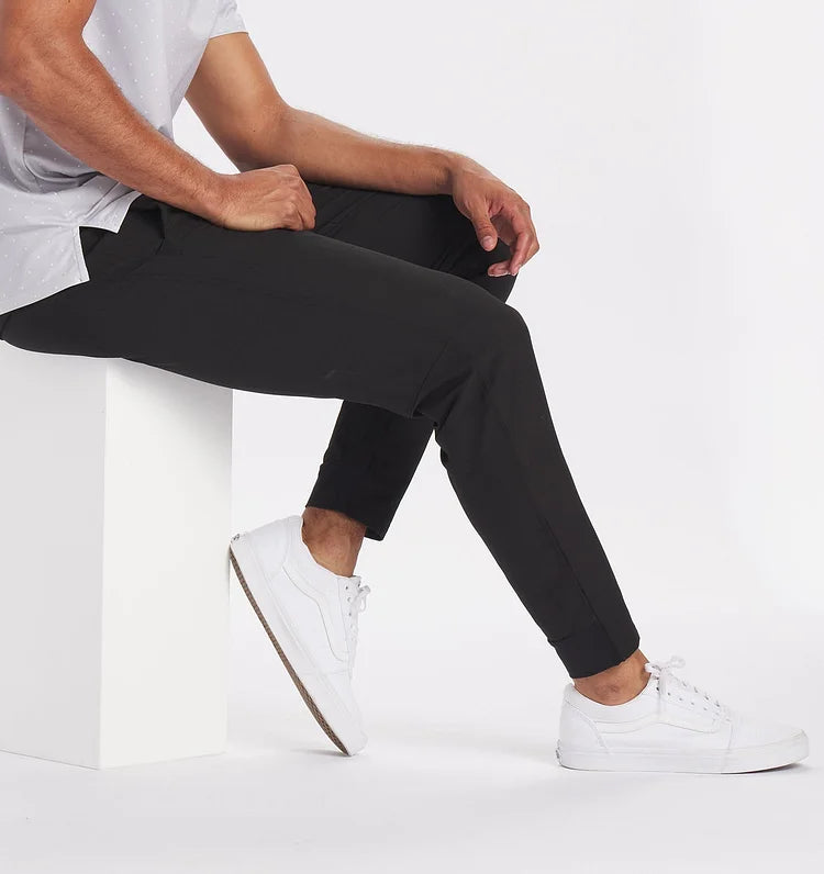 Functional Pants with Slim Fit and Elastic Waist for Men | Ideal for Daily Activities