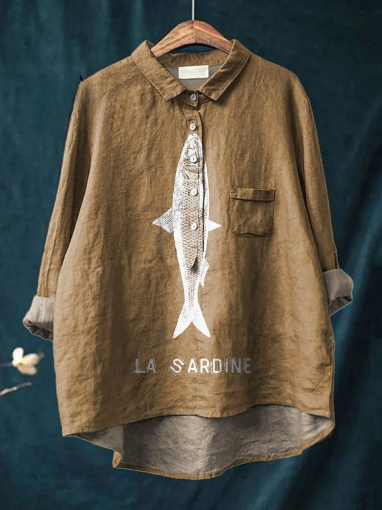 Ivy Manhattan | Lily Sardine Graphic Shirt