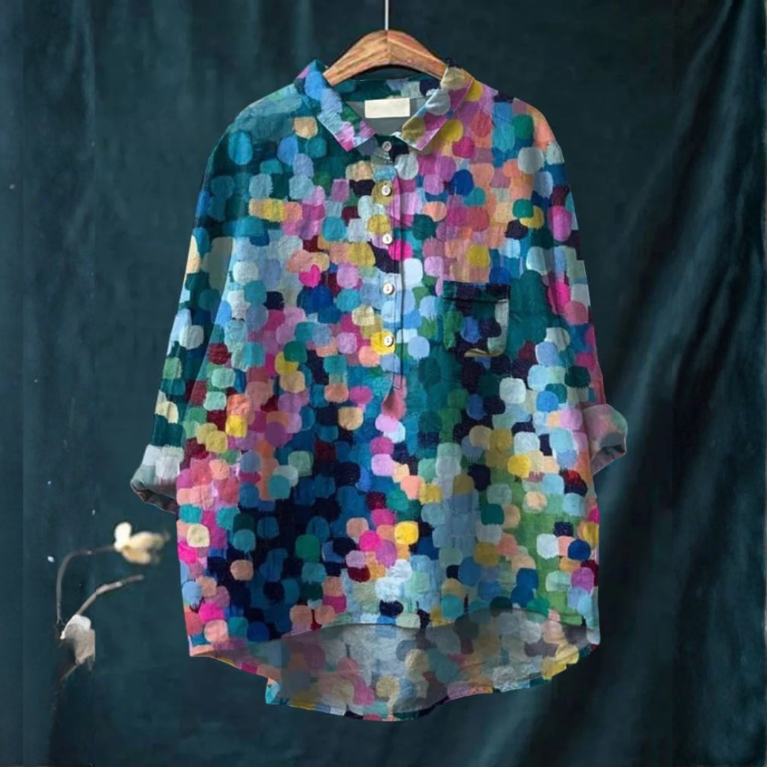Ivy Manhattan | Linen Patterned Shirt