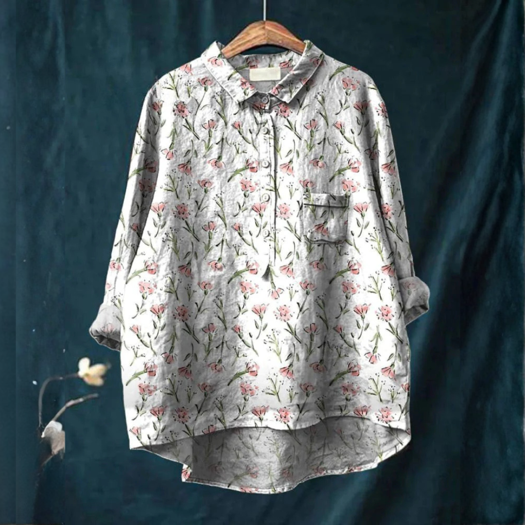 Ivy Manhattan | Linen Patterned Shirt