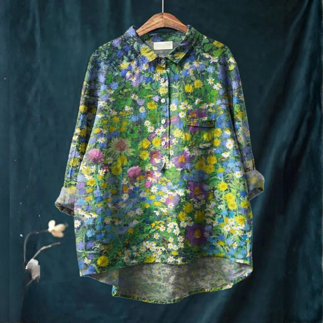Ivy Manhattan | Linen Patterned Shirt