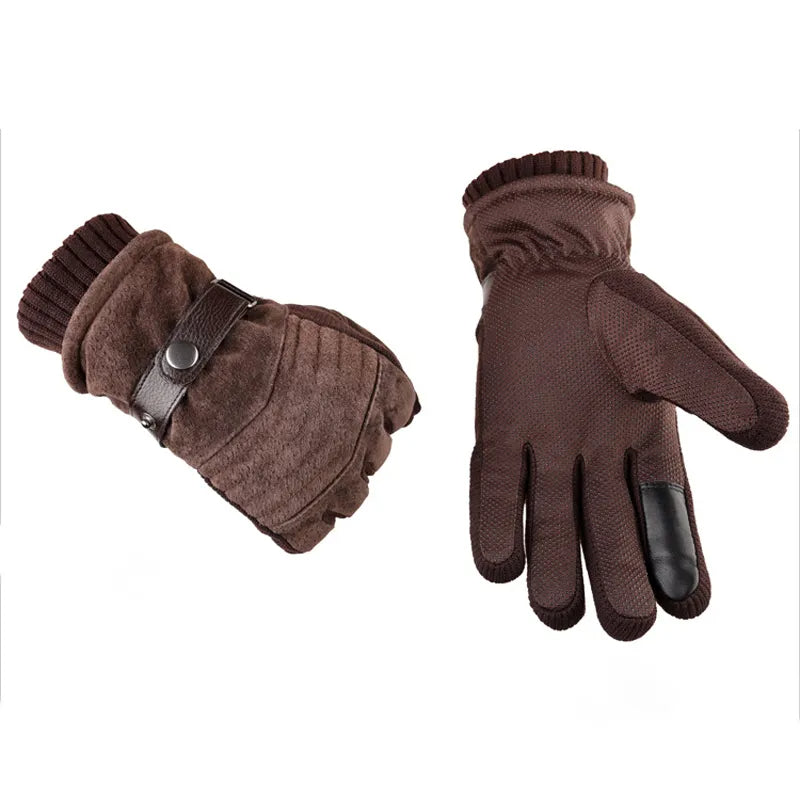 Winter Gloves with Touch Screen Function for Men | Ideal for Outdoor Activities