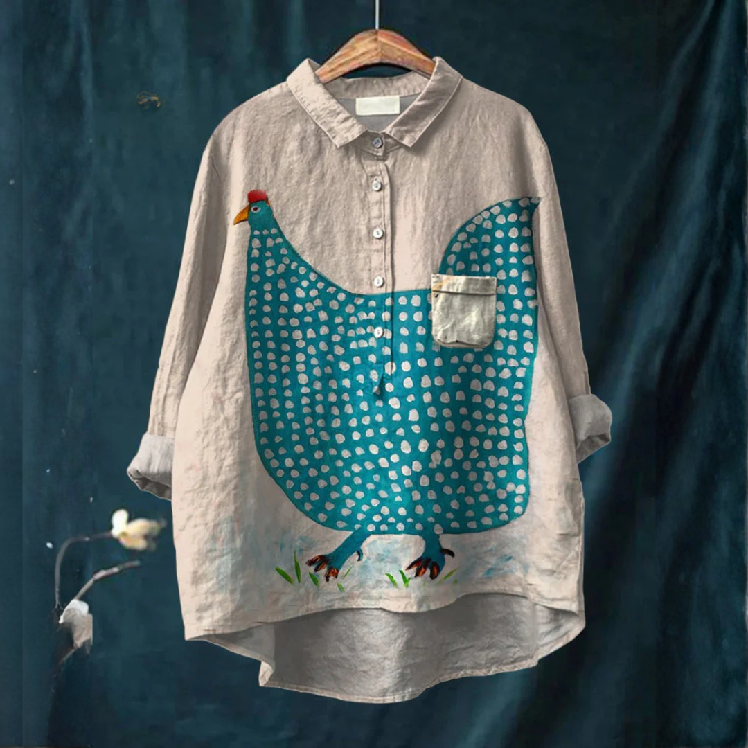 Ivy Manhattan | Linen Patterned Shirt