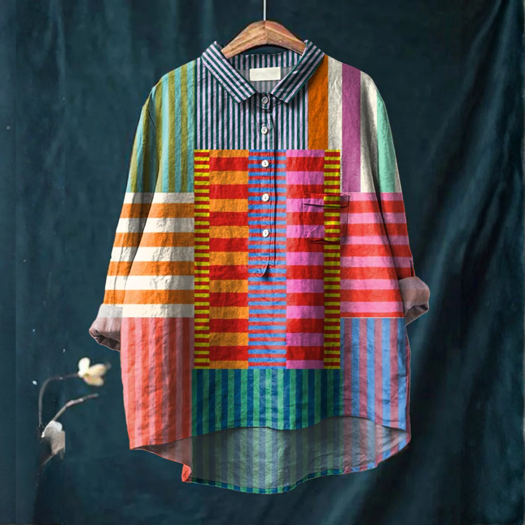 Ivy Manhattan | Linen Patterned Shirt