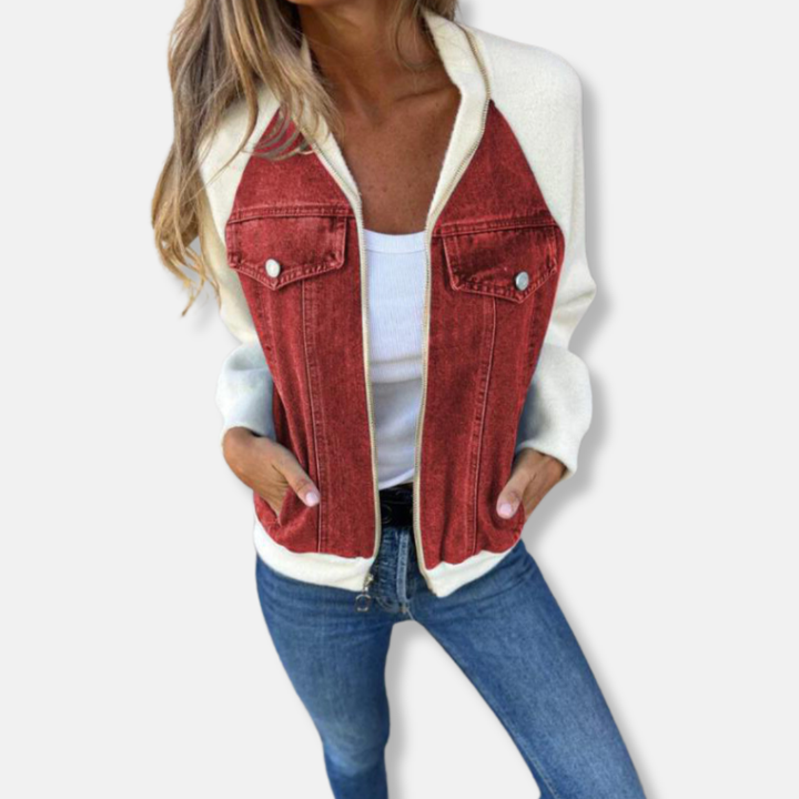 Ivy Manhattan | Relaxed Zip Bomber Jacket