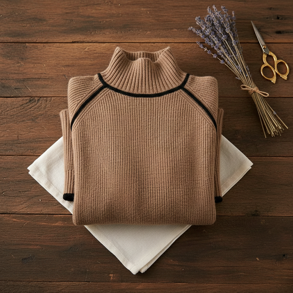 Ivy Manhattan | Cotton Sweater Mocha Black
