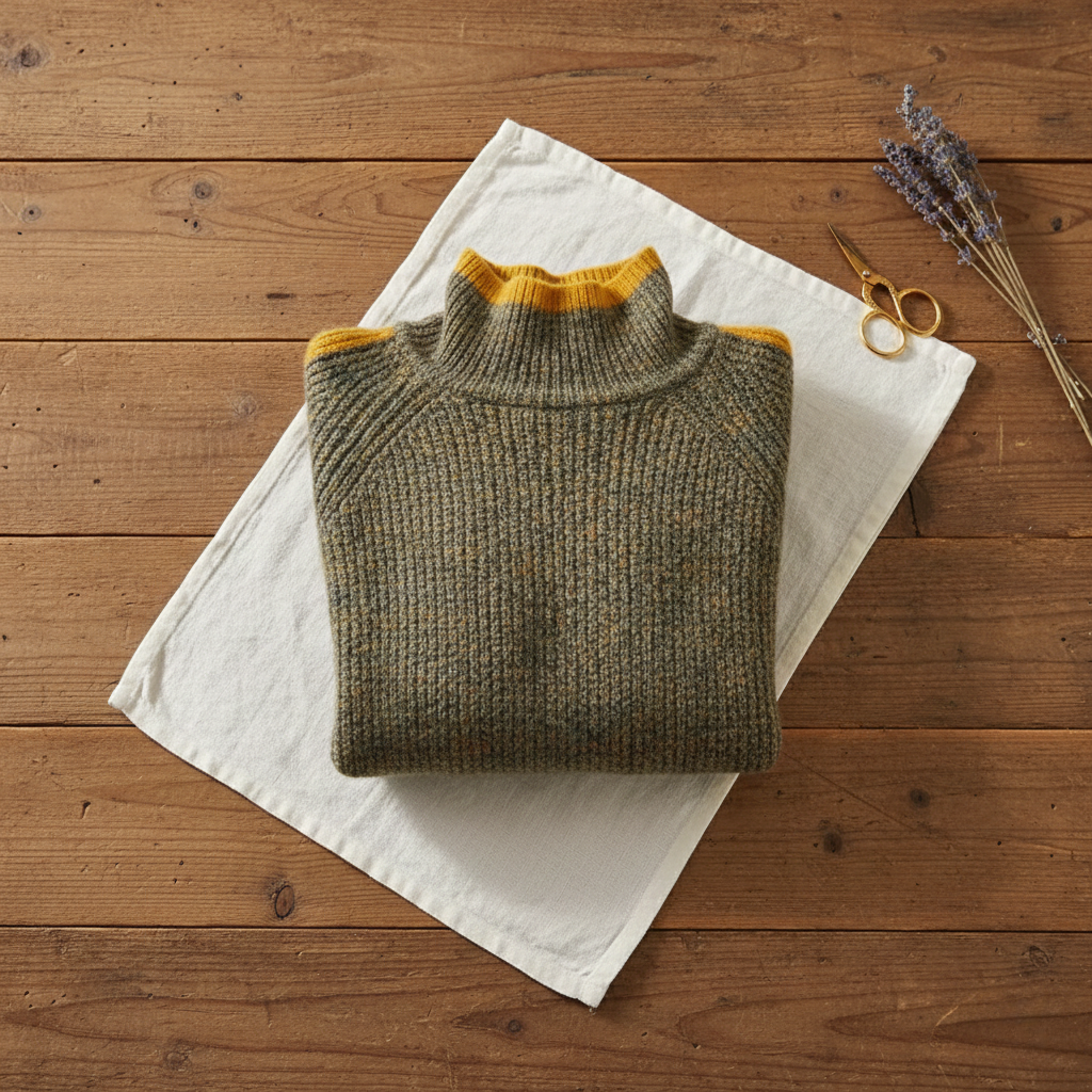 Ivy Manhattan | Cotton Ribbed Sweater Gray