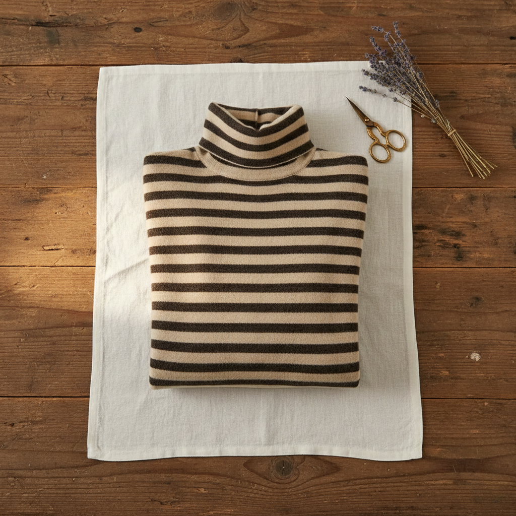 Ivy Manhattan | Cotton Turtleneck Sweater Classic