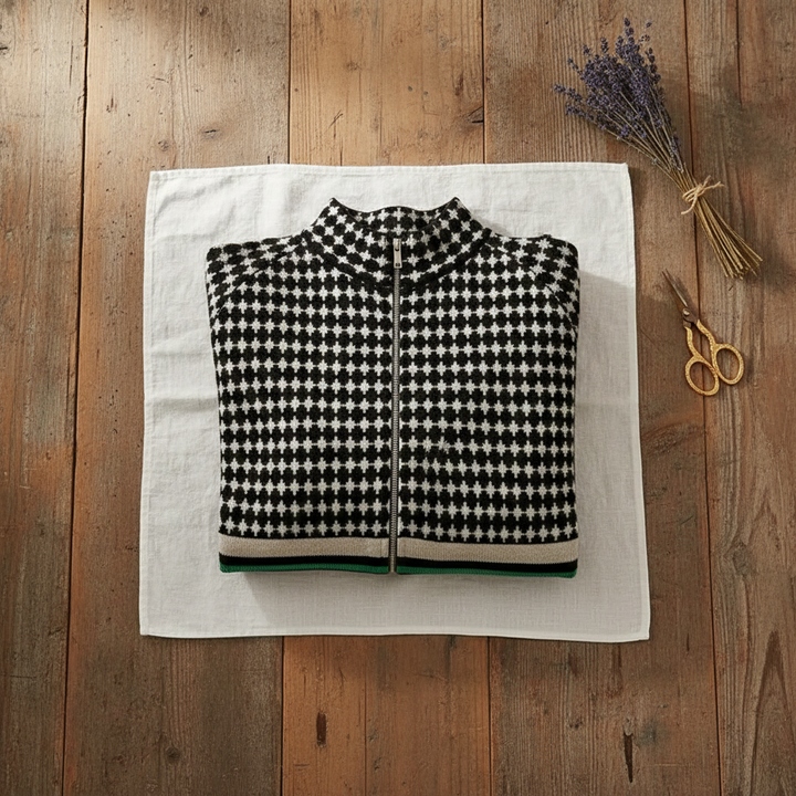 Ivy Manhattan | Cotton Zipper Vest Retro