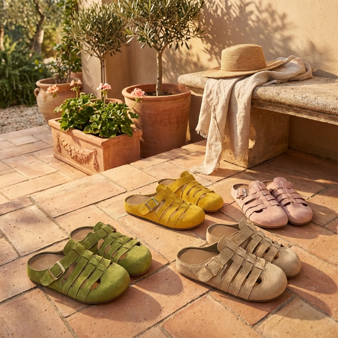 Clara | Comfortable Slip-On Mules