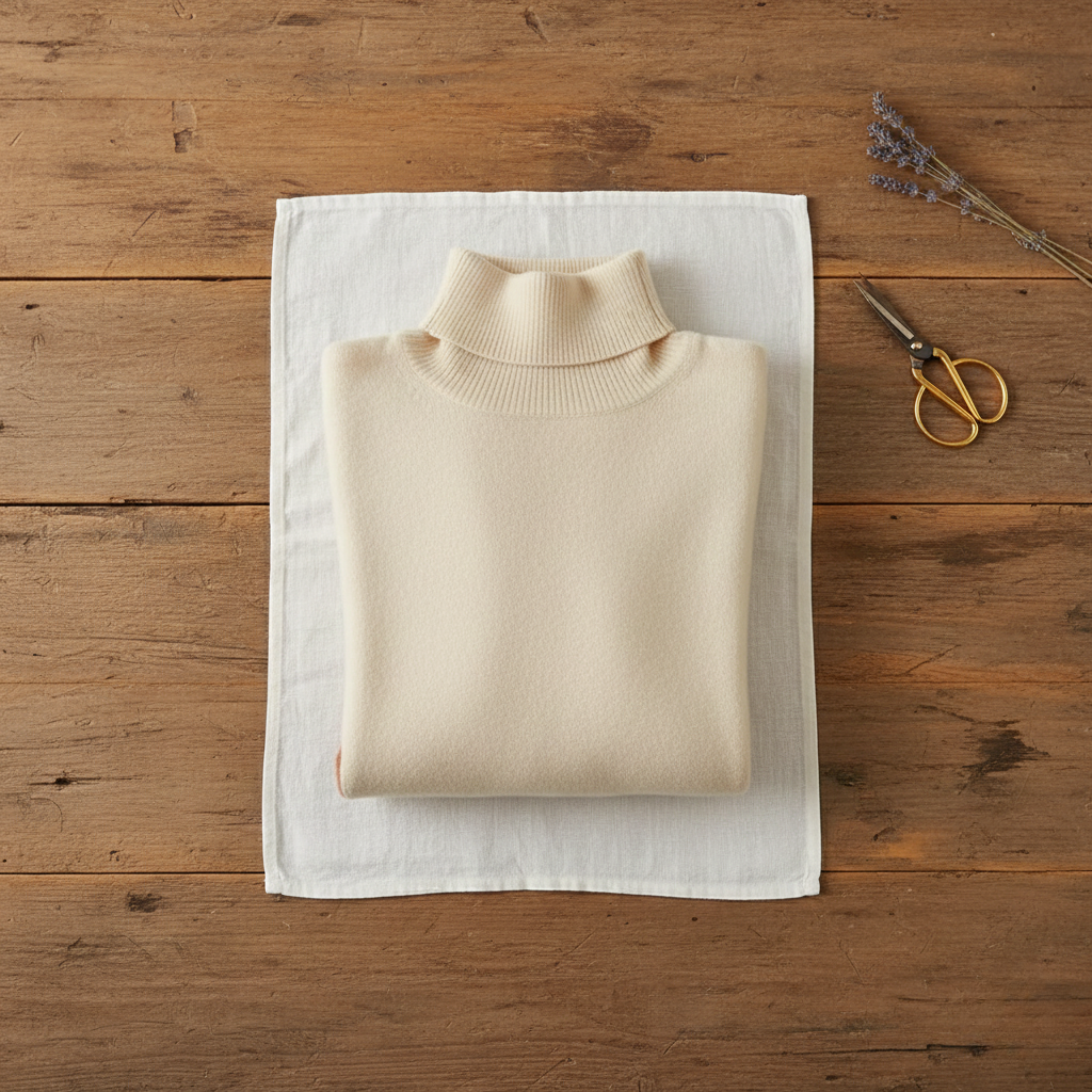 Ivy Manhattan | Cotton Turtleneck Sweater in