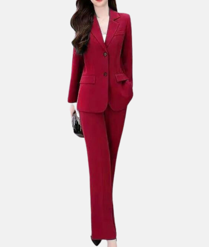 Ivy Manhattan | Shanaya Elegant Pantsuit Fitted