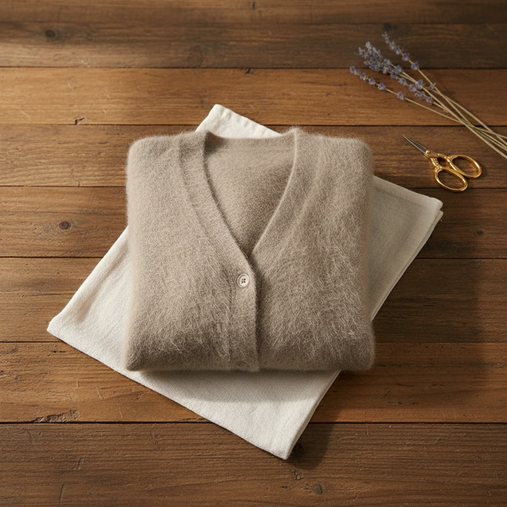 Ivy Manhattan | Cotton V Neck Cardigan
