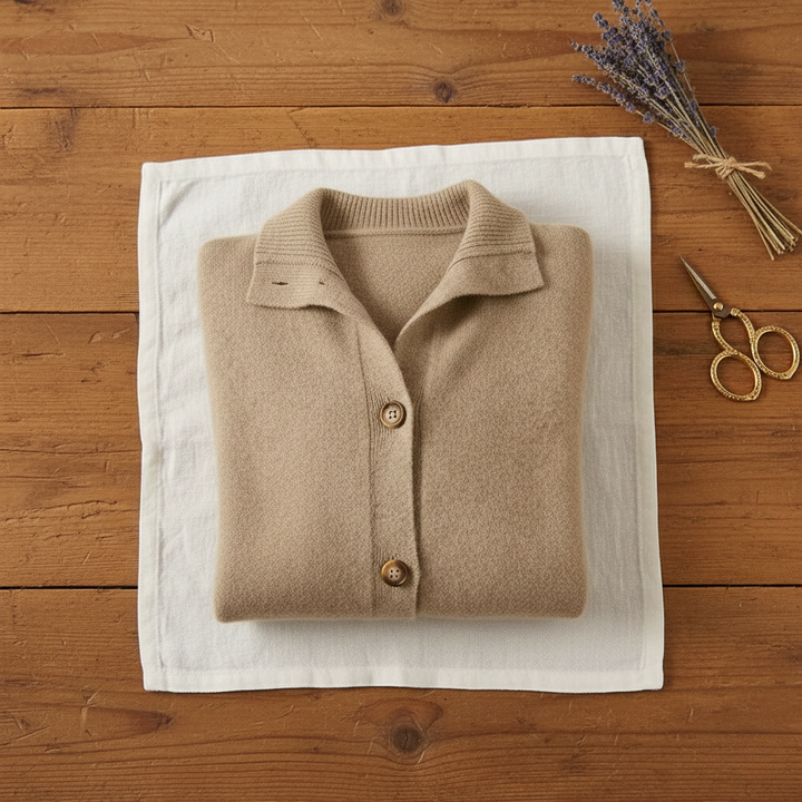 Ivy Manhattan | Cotton Button Vest Collar