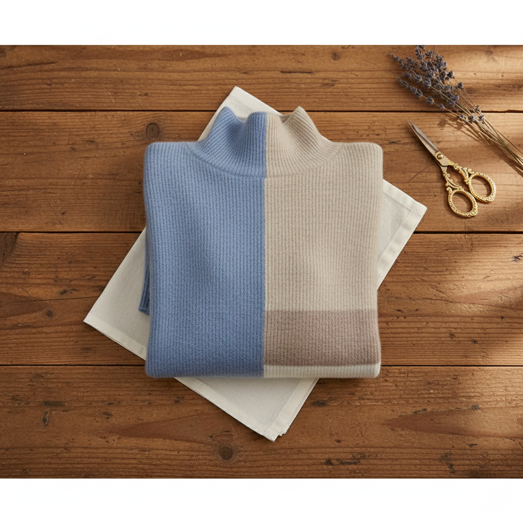 Ivy Manhattan | Cotton Sweater in Block