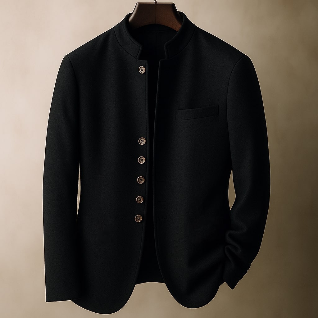 Ivy Manhattan | WOOL JACKET STRAIGHT COLLAR