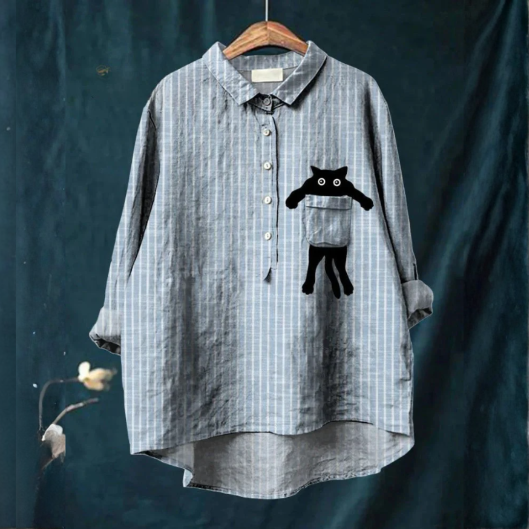 Ivy Manhattan | Linen Patterned Shirt