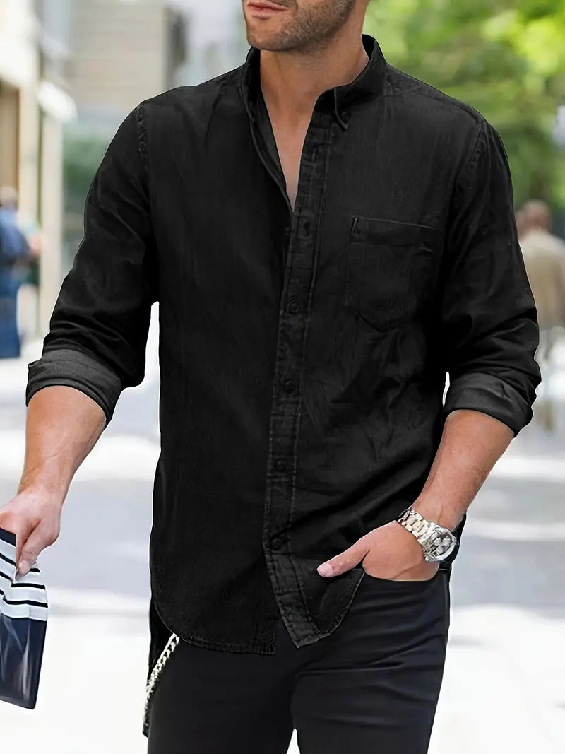 Ivy Manhattan | Long Sleeve Denim Shirt