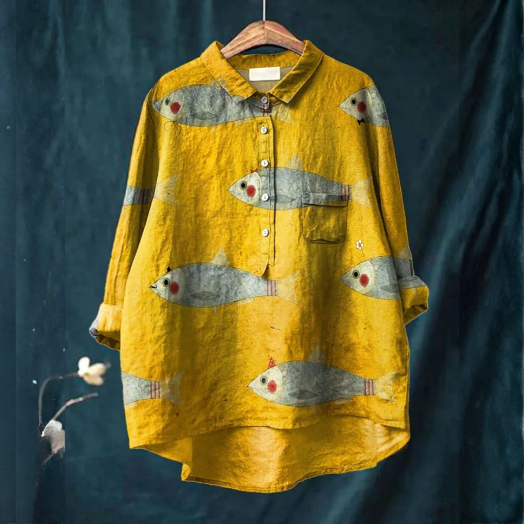 Ivy Manhattan | Playful Fish Shirt
