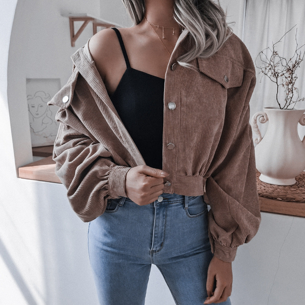 Ivy Manhattan | Lyra Trendy Short Corduroy