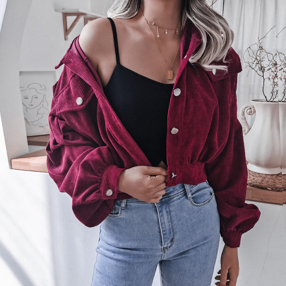 Ivy Manhattan | Lyra Trendy Short Corduroy