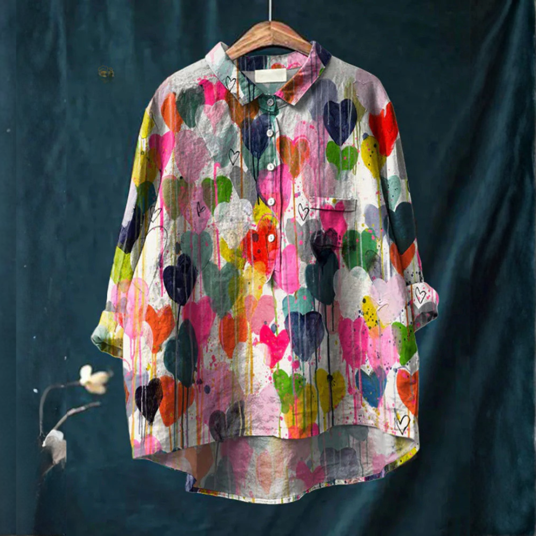 Ivy Manhattan | Linen Patterned Shirt