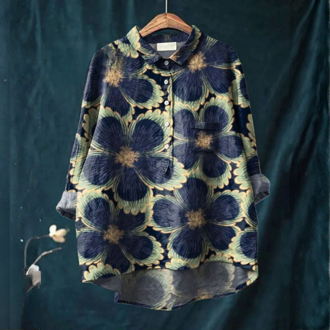 Ivy Manhattan | Linen Patterned Shirt