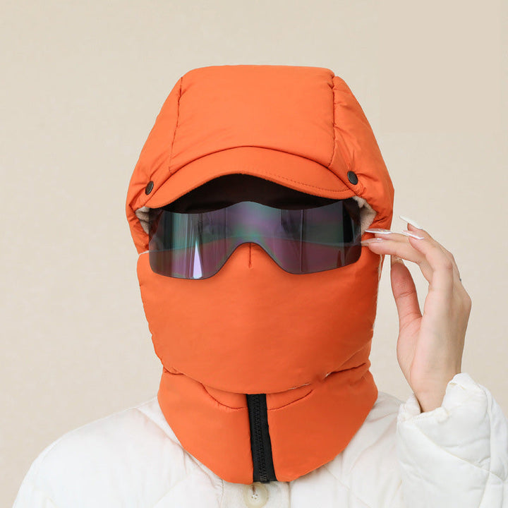 Full Face Protection Mask for Outdoors with Removable Glasses | Ideal for Winter