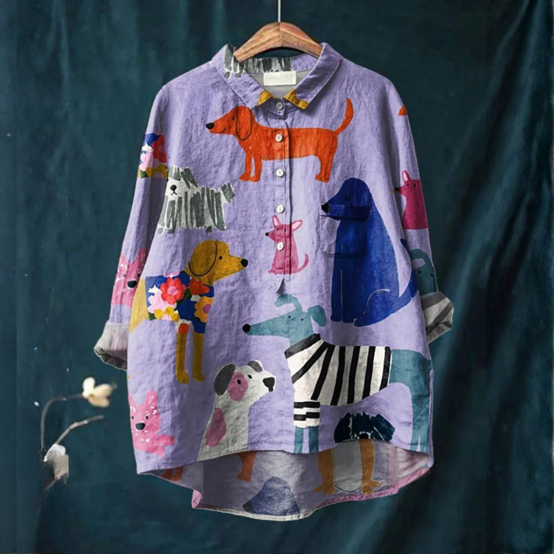 Ivy Manhattan | Linen Patterned Shirt