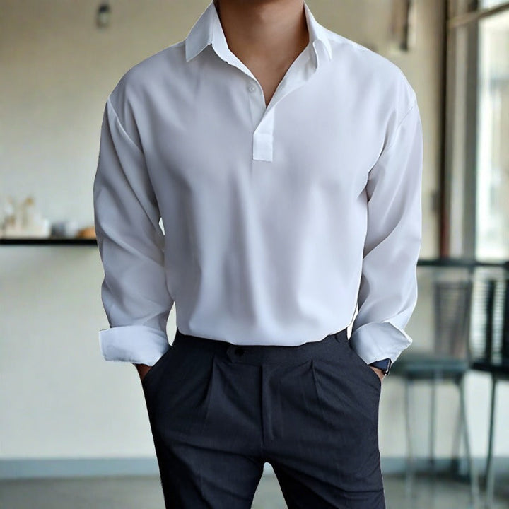 Ivy Manhattan | Long Sleeve Polo Relaxed