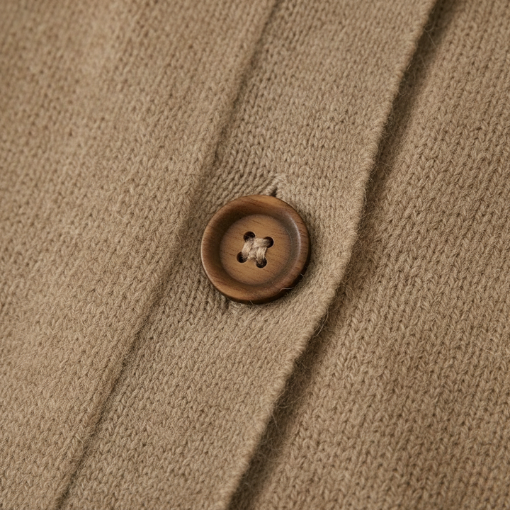 Ivy Manhattan | Cotton Button Vest Collar