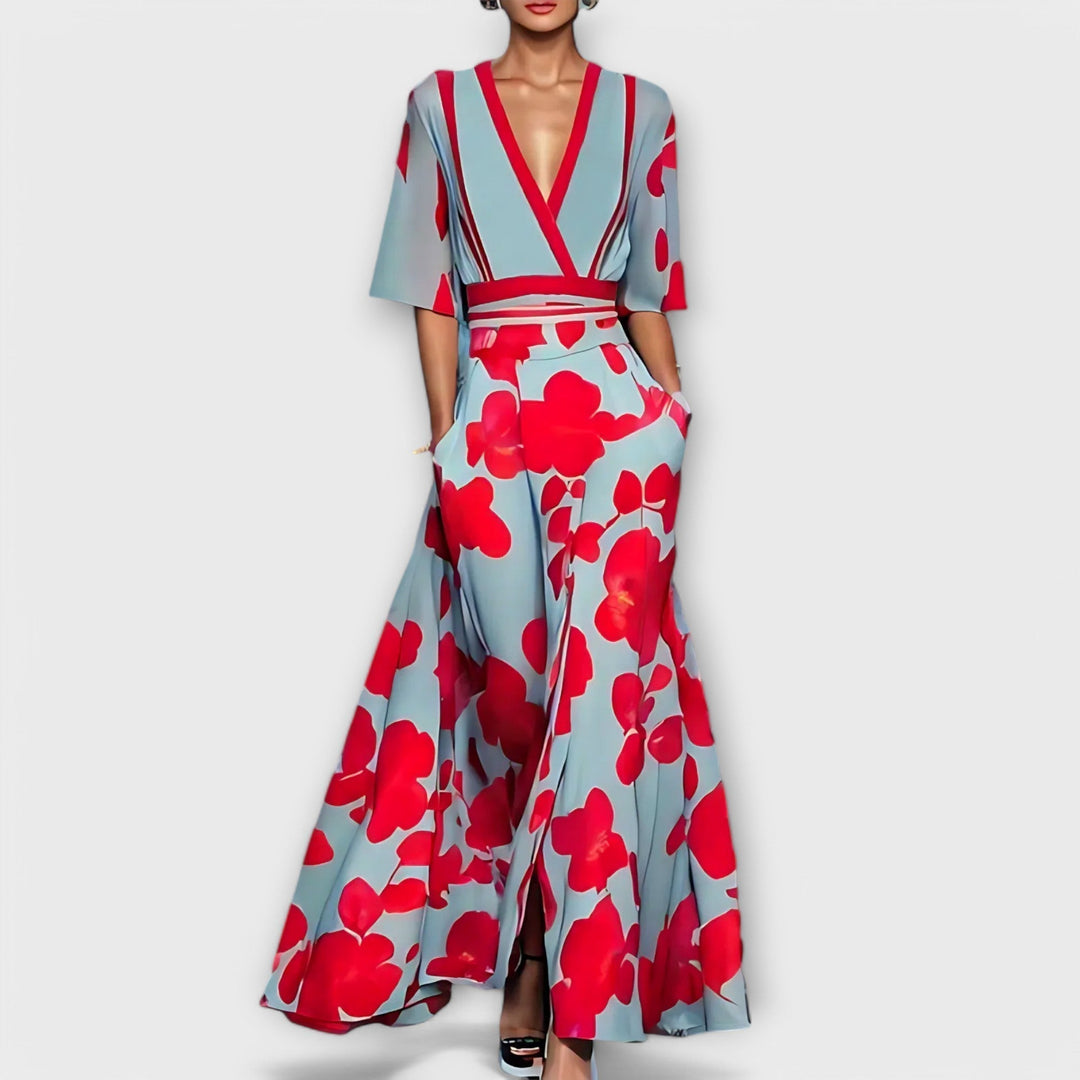 Ivy Manhattan | Elise - Elegant Floral Sheath Dress