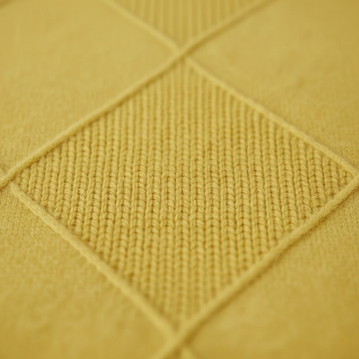 Ivy Manhattan | Cotton Sweater Woven Diamond