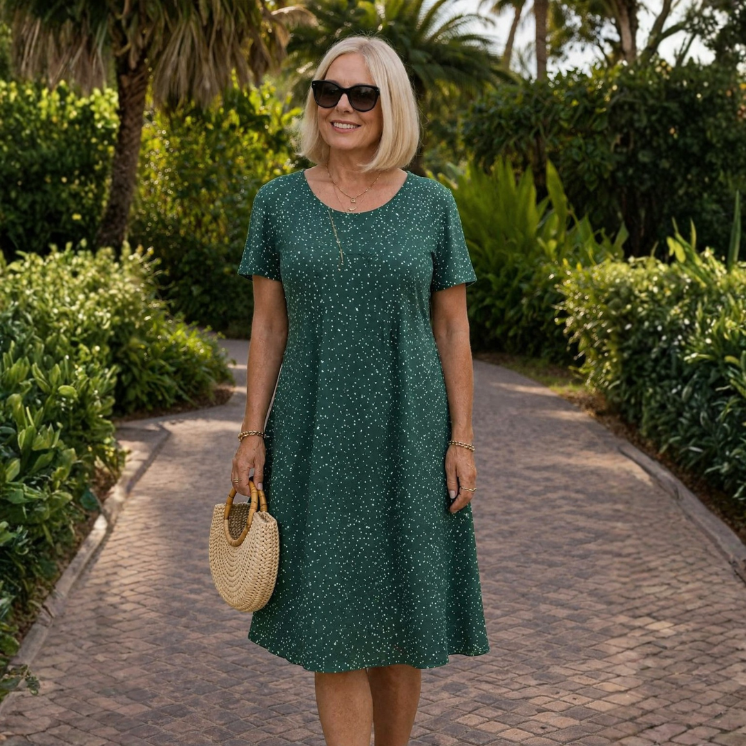 Léna – Lightweight flowy dress with a flattering effect