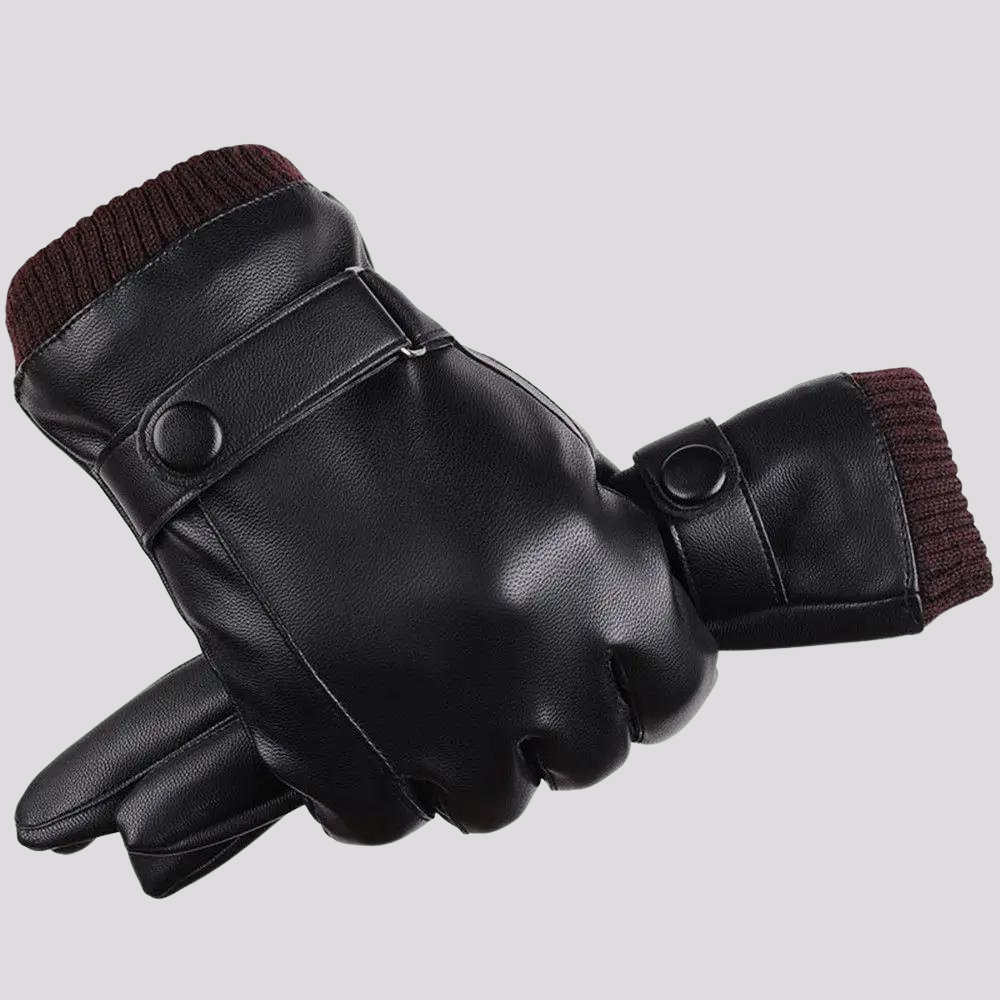 Men's Fitted Gloves with Classic Design | Ideal for the Autumn Season