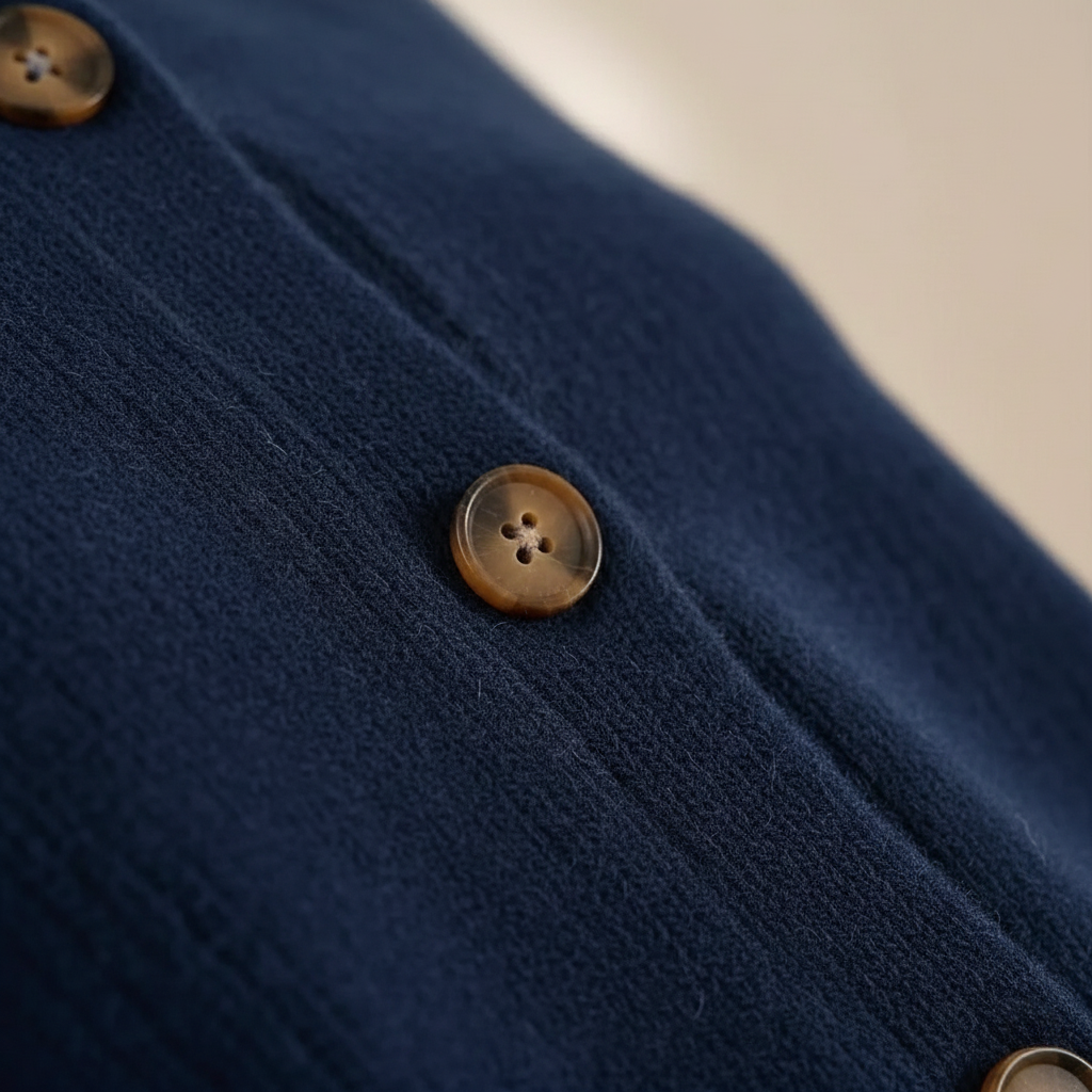Ivy Manhattan | Cotton Button Vest Collar