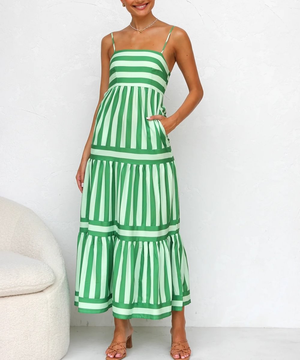 Ivy Manhattan | Gisela s Striped Midi