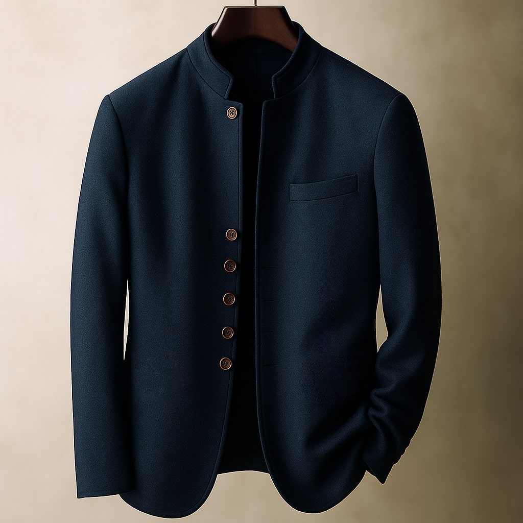 Ivy Manhattan | WOOL JACKET STRAIGHT COLLAR
