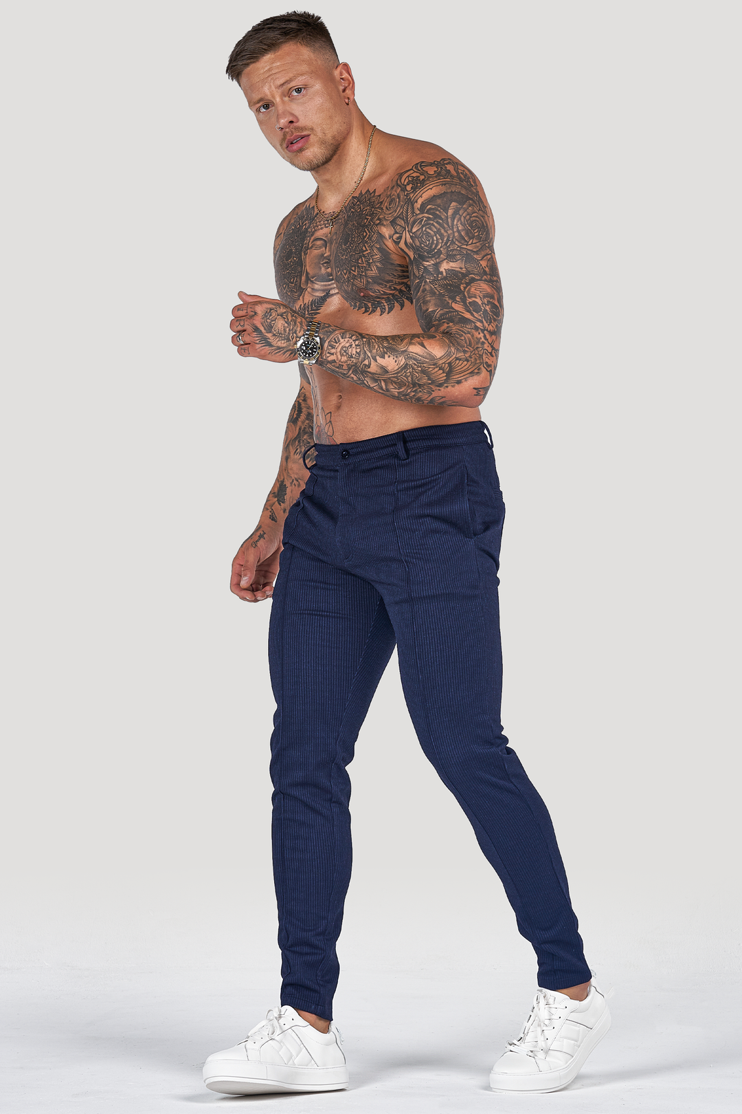 Men's Classic Fit Trousers | Ideal for Work and Casual Occasions