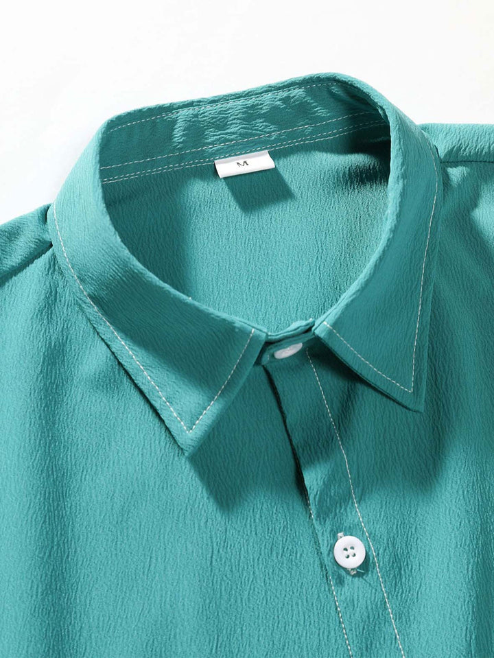 Ivy Manhattan | Button Up Shirt Textured