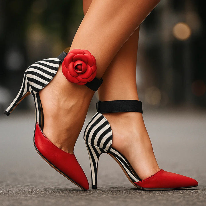 Angie | Floral Elegance Pumps