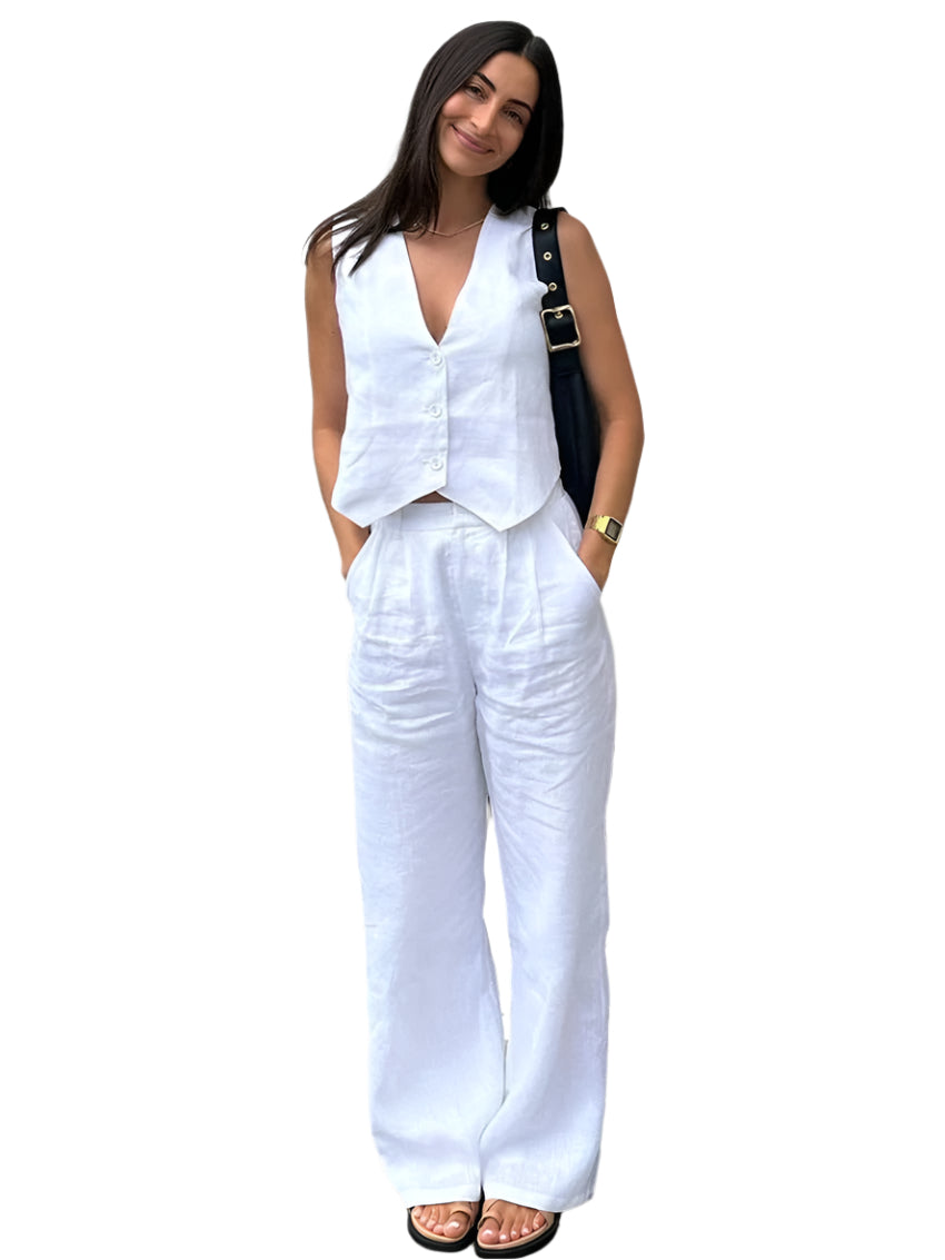 Ivy Manhattan | Lune Two Piece White