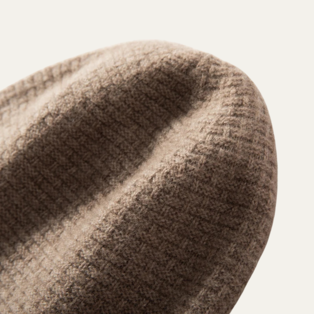 Ribbed Beanie with Stretch Fit for Adults | Ideal for Daily Activities in Winter