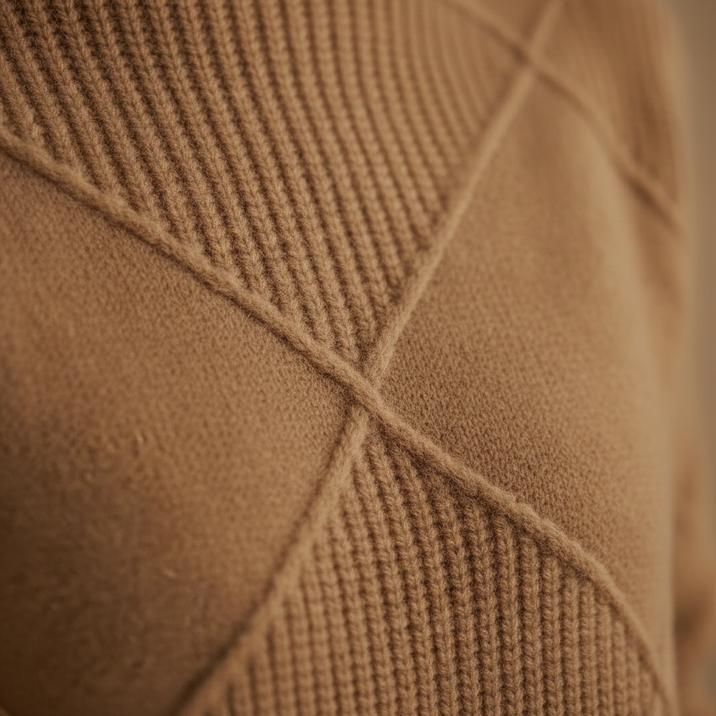 Ivy Manhattan | Cotton Sweater Woven Diamond
