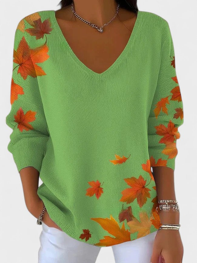 Ivy Manhattan | Elegant V-Neck Sweater