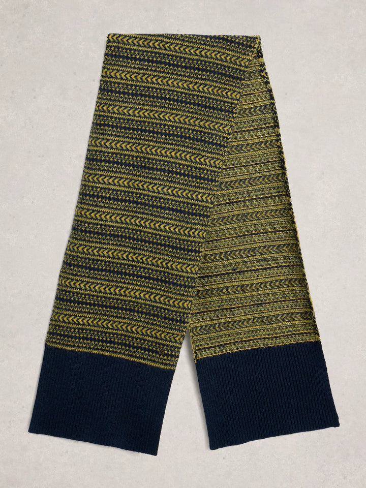 Jacquard Pattern Scarf for Adults | Ideal for Winter